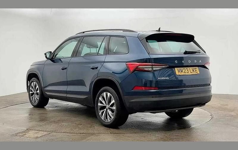 Used Skoda Kodiaq SE Drive 147 HP (108 kW) 2023 Blue SUV