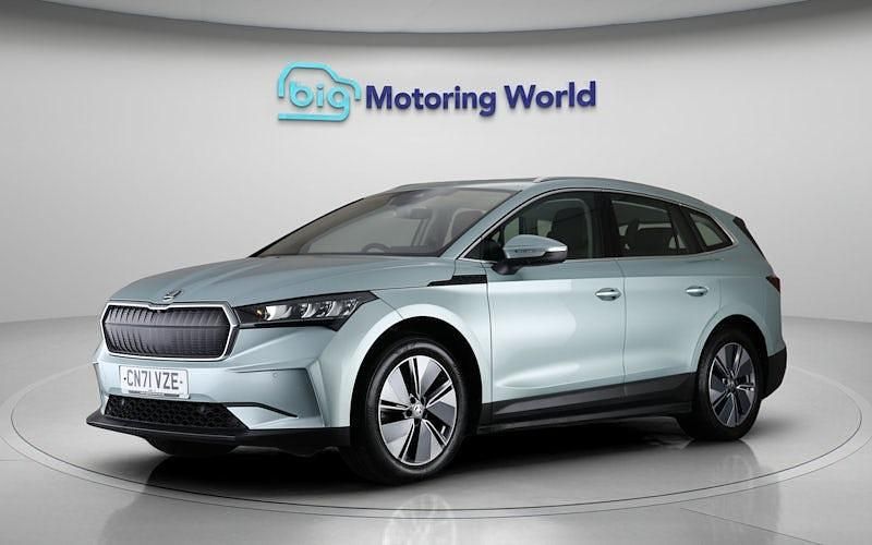 Used Skoda Enyaq iV Loft 150 kW (204 HP) 2021 Silver SUV