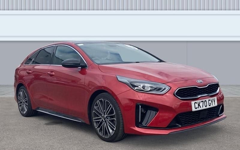 Red Used 2020 Kia ProCeed GT-Line S Hatchback | £17,380 (Fair price) - Image 1/4