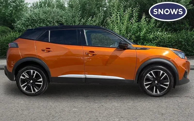 Used Peugeot 2008 Premium 131 HP (96 kW) 2021 Orange SUV