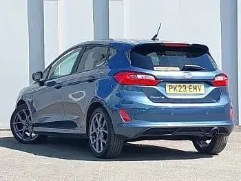 Used Ford Fiesta ST-Line 100 HP (73 kW) 2023 Blue Hatchback