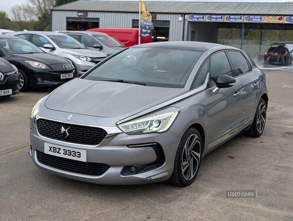 Used DS Automobiles DS5 Prestige 180 HP (132 kW) 2017 Grey Hatchback