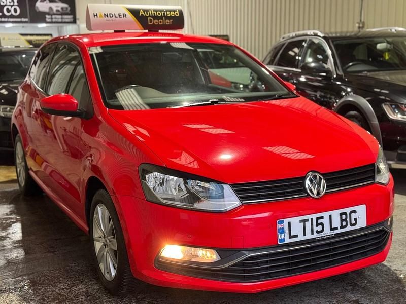 Used VW Polo SE 2015 Red Hatchback