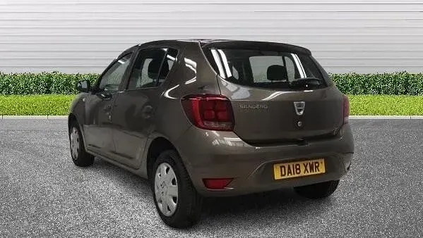 Used Dacia Sandero Ambiance 2018 Brown Hatchback