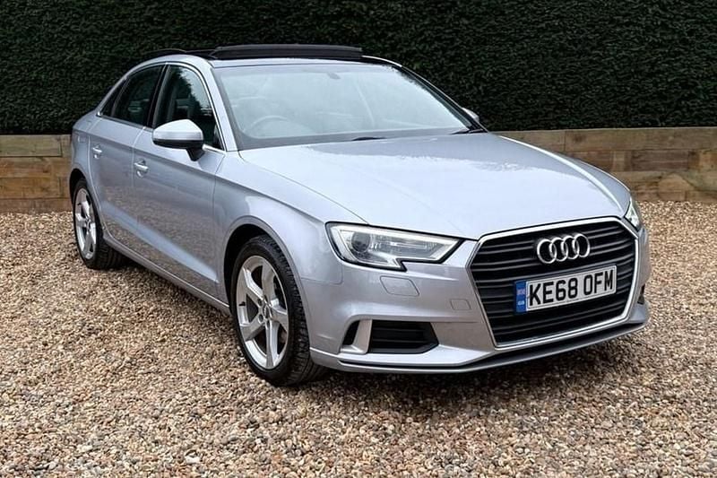 Used Audi A3 Sport 150 HP (110 kW) 2018 Silver Sedan