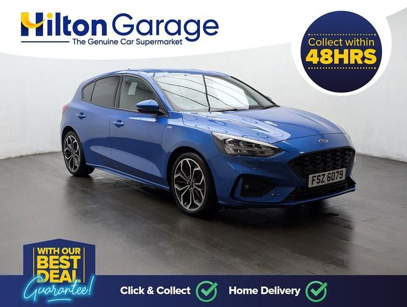 Used Ford Focus ST-Line X 120 HP (88 kW) 2021 Blue Hatchback