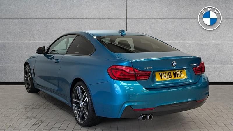 Used BMW 430 M Sport 254 HP (186 kW) 2018 Blue Coupe