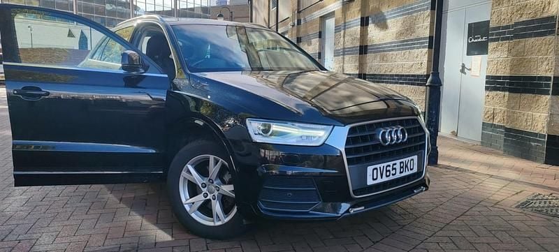 Black Used 2015 Audi Q3 SUV | £7,200 (Good price) - Image 1/4