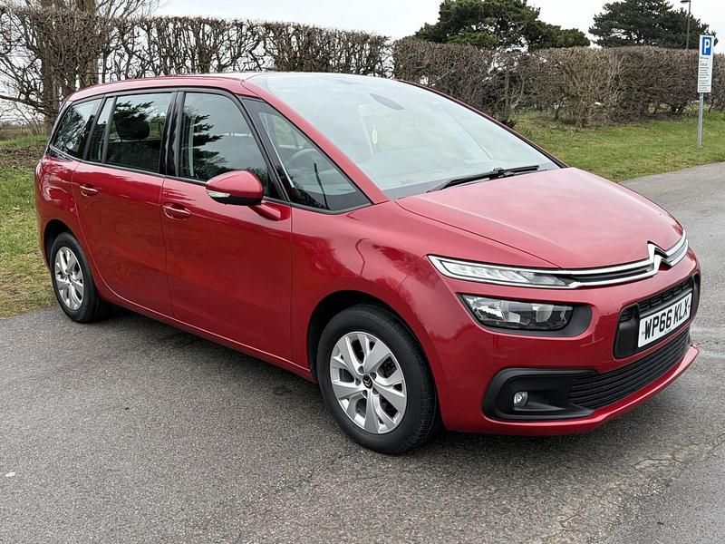Used Citroën Grand C4 Picasso Touch 100 HP (73 kW) 2016 Red MPV