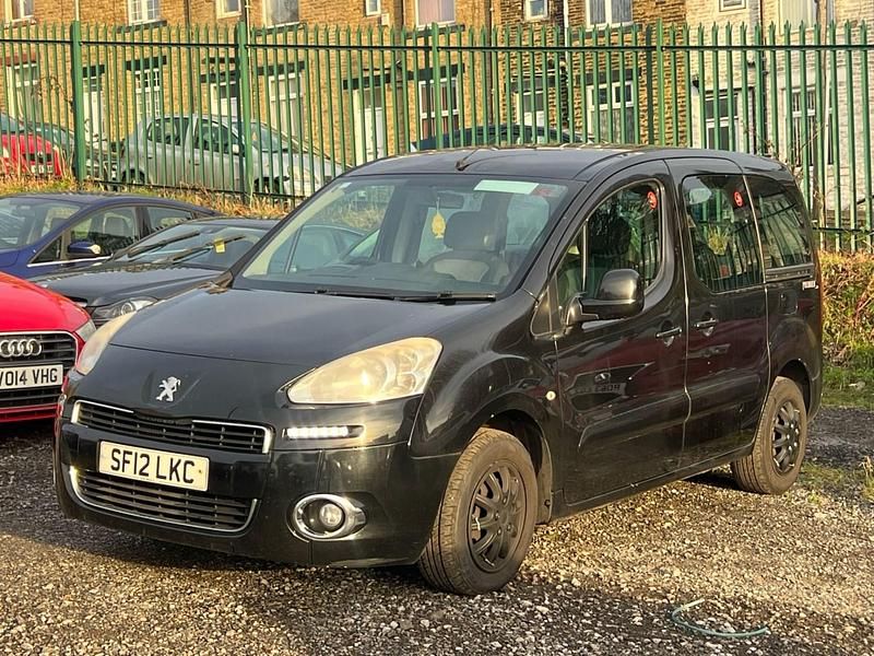 Used Peugeot Partner Tepee S 2012 Black MPV