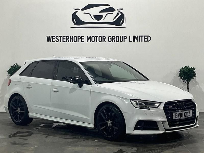 White Used 2018 Audi S3 Sportback Design Hatchback | £15,500 (Fair price) - Image 1/4