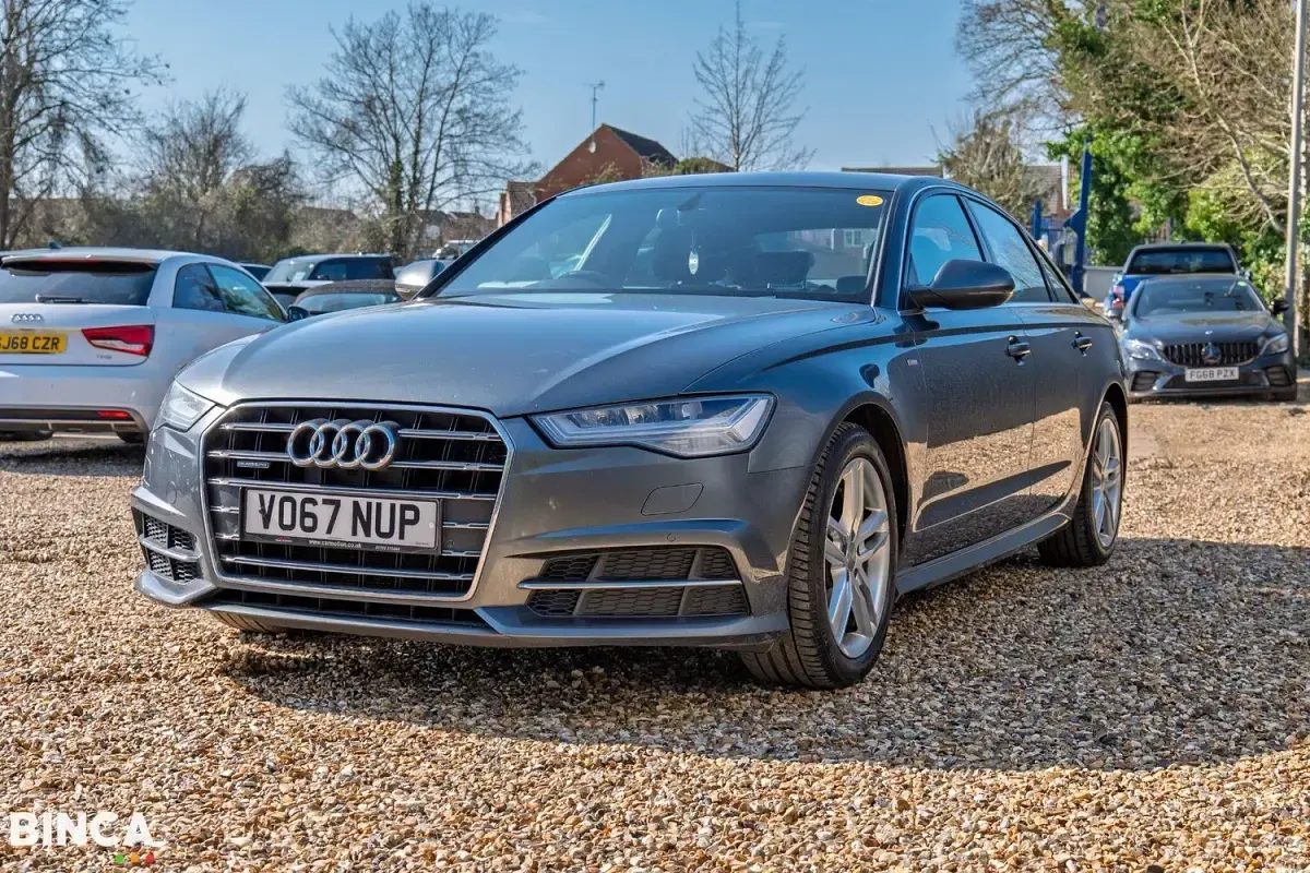 Used Audi A6 S-Line 190 HP (139 kW) 2017 Grey Sedan