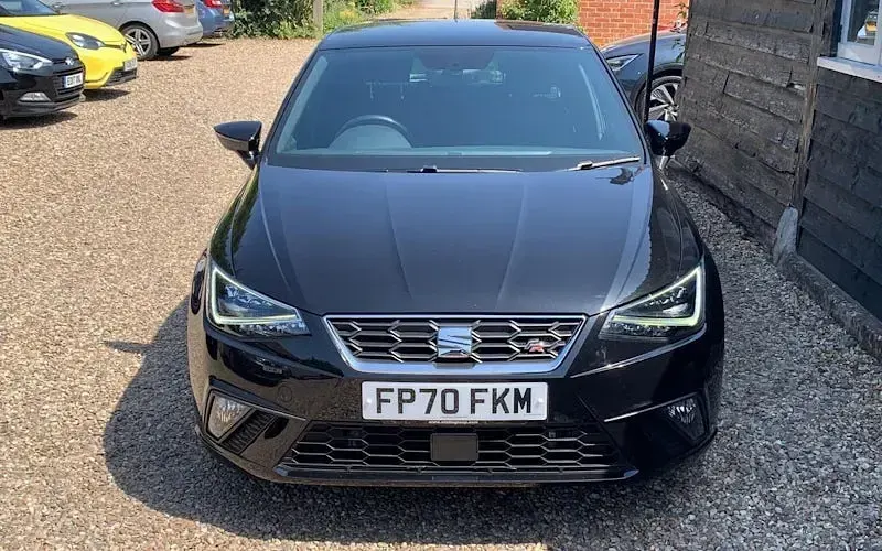 Used Seat Ibiza FR 95 HP (69 kW) 2020 Black Hatchback
