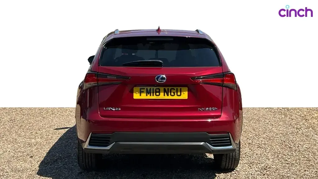 Used Lexus NX300h Luxury Line 194 HP (142 kW) 2018 Red SUV