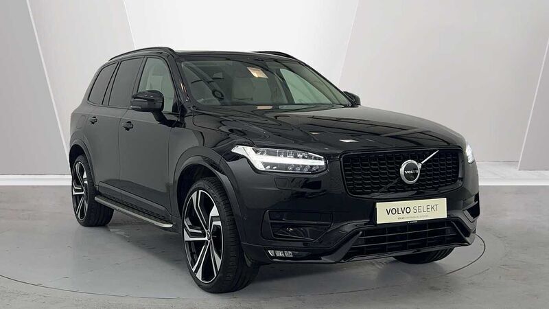 Black Used 2023 Volvo XC90 Ultimate SUV | £49,591 (Fair price) - Image 1/3