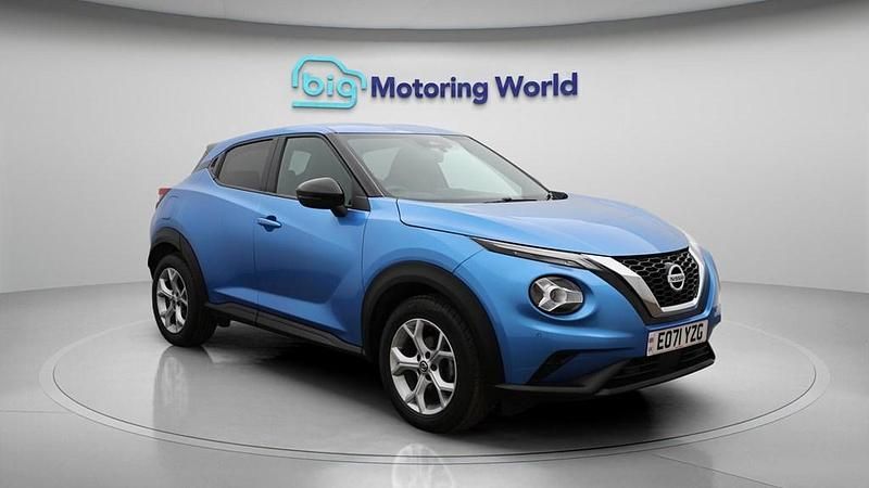 Used Nissan Juke N-Connecta 114 HP (83 kW) 2021 Blue SUV