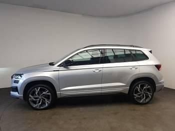 Used Skoda Karoq SportLine 150 HP (110 kW) 2024 Silver SUV