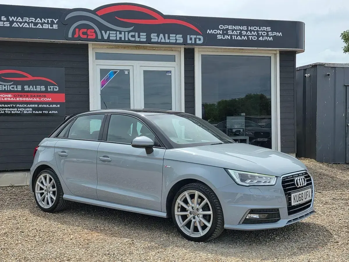 Used Audi A1 Sportback S-Line 125 HP (91 kW) 2018 Grey Hatchback