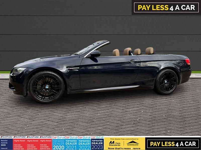 Used BMW M3 Cabriolet Luxury Line 2008 Black Cabriolet