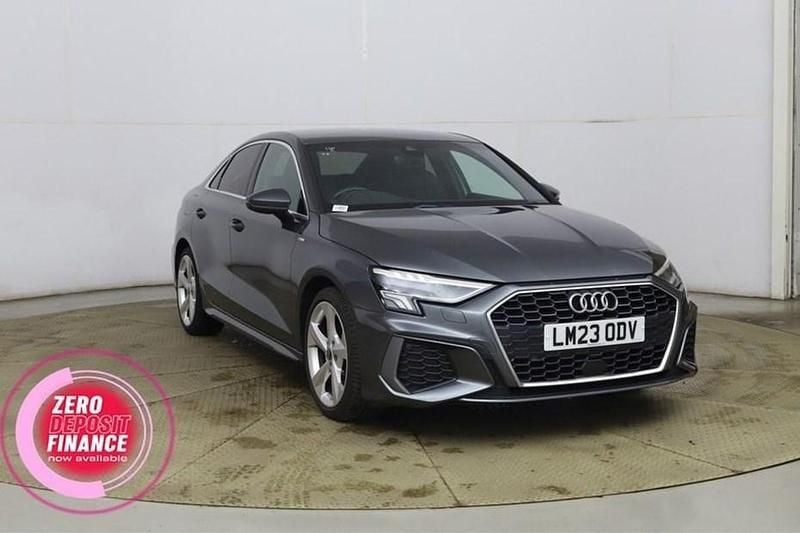 Used Audi A3 S-Line 150 HP (110 kW) 2023 Grey Sedan