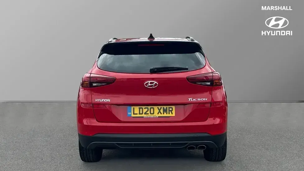 Used Hyundai Tucson N Line 177 HP (130 kW) 2020 Red SUV