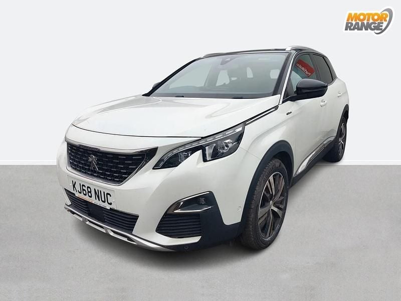 Used Peugeot 3008 GT-line 2019 White SUV