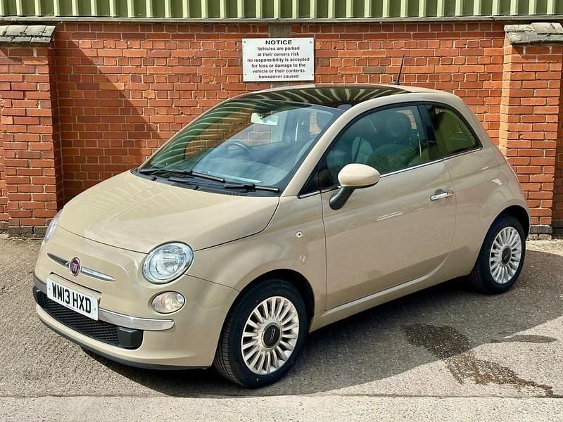 Used Fiat 500 Lounge 69 HP (50 kW) 2013 Beige Hatchback