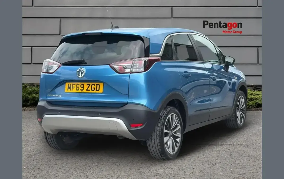 Used Vauxhall Crossland X Elite 128 HP (94 kW) 2020 Blue SUV