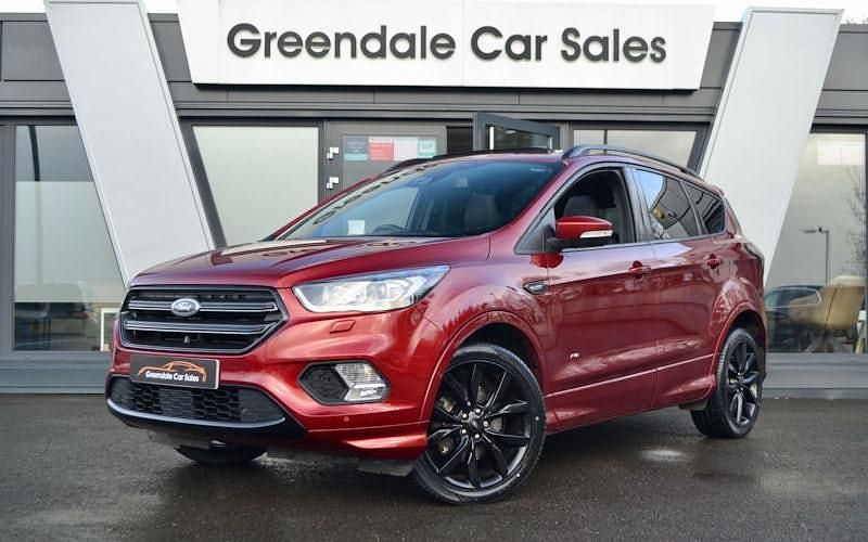 Used Ford Kuga ST-Line X 180 HP (132 kW) 2018 Red SUV
