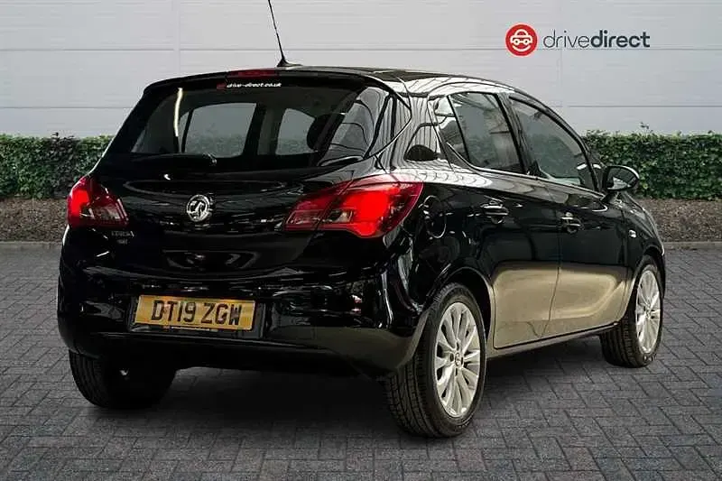 Used Vauxhall Corsa 90 HP (66 kW) 2019 Black Hatchback