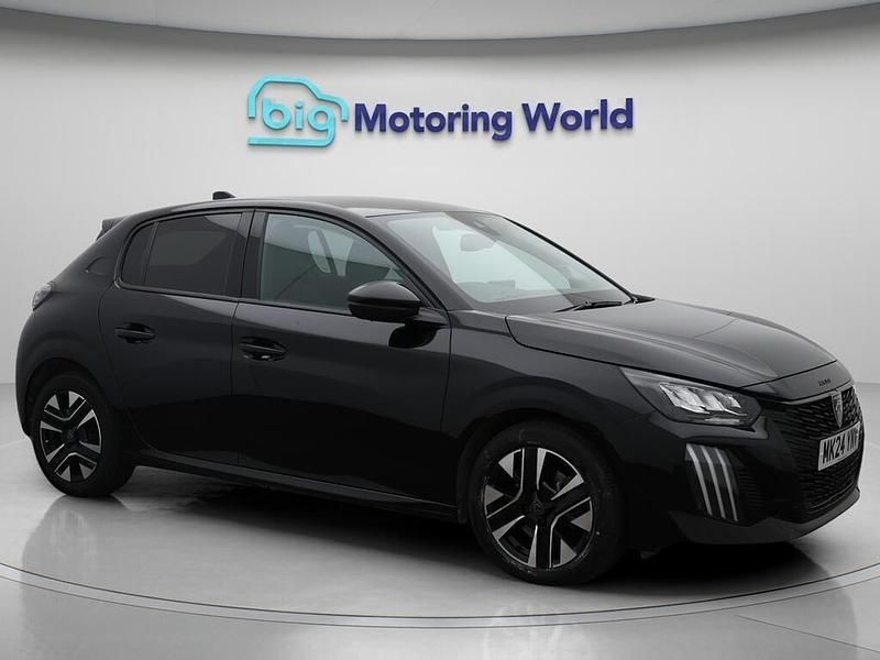 Black Used 2024 Peugeot 208 Allure Hatchback | £15,200 (Fair price) - Image 1/4
