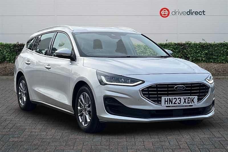 Silver Used 2023 Ford Focus Titanium Estate | £16,999 (Fair price) - Image 1/4