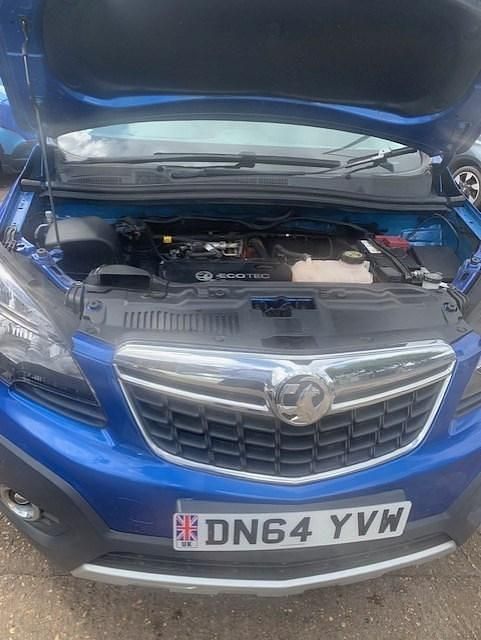 Used Vauxhall Mokka S 115 HP (84 kW) 2014 Blue SUV
