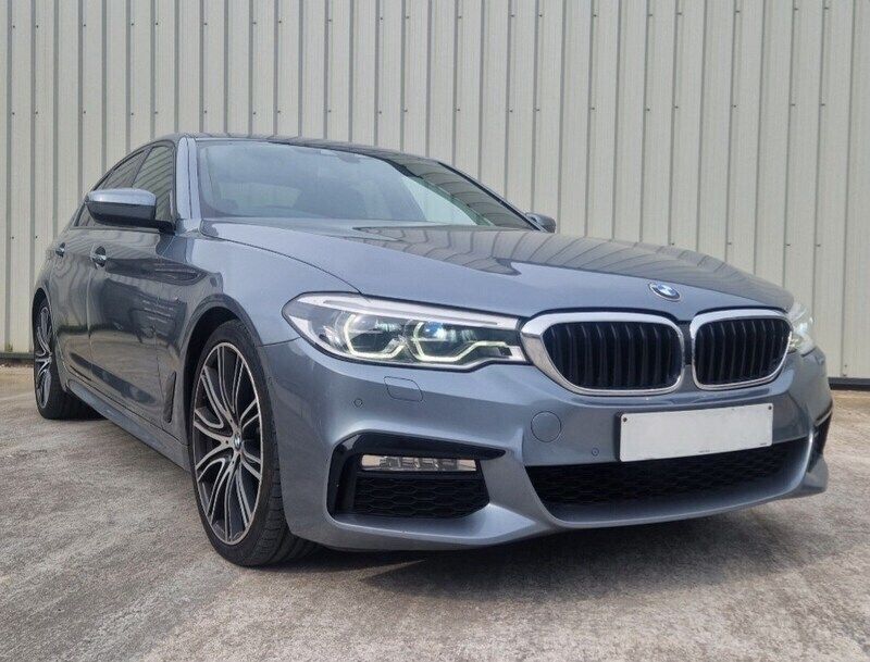 Blue Used 2017 BMW 530 M Sport Sedan | £19,995 - Image 1/4