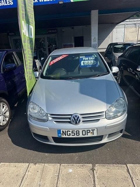 Silver Used 2008 VW Golf VI Match Hatchback | £1,895 (Fair price) - Image 1/4