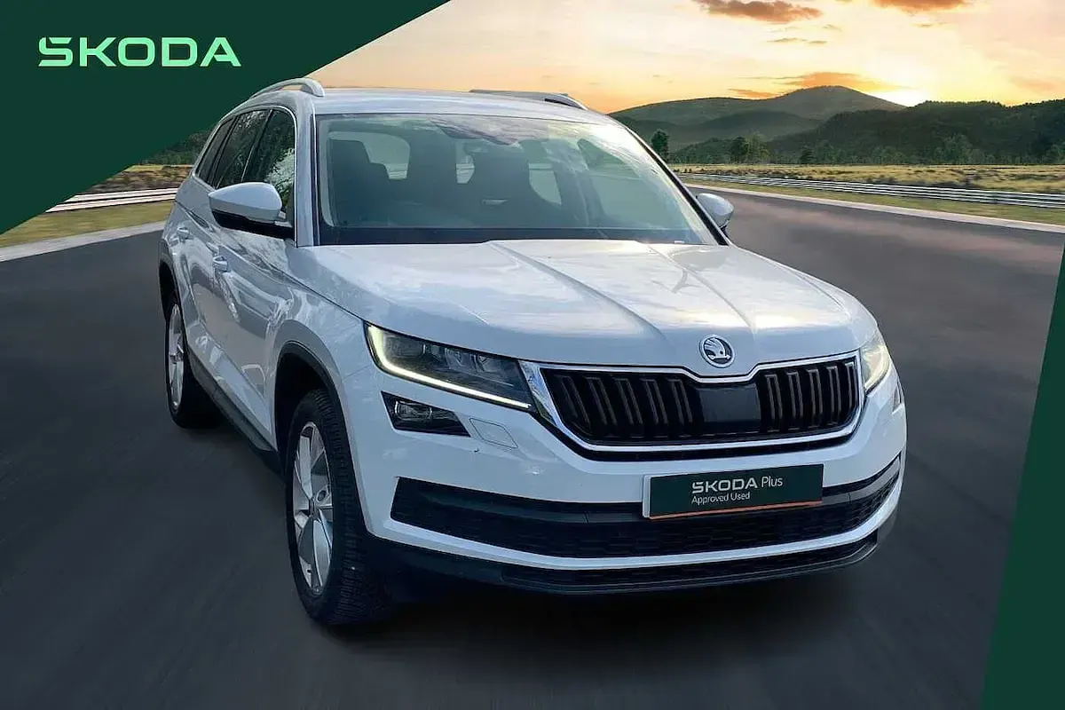 Second-hand Skoda Kodiaq 187 CP (137 kW) 2019 Alb SUV