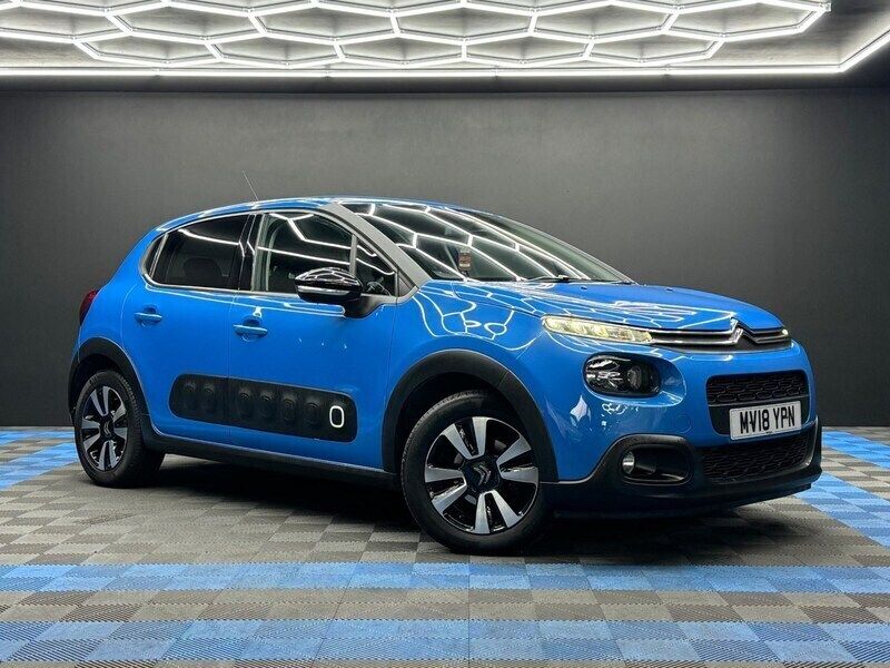 Blue Used 2018 Citroën C3 Flair Hatchback | £5,490 (Super price) - Image 1/4
