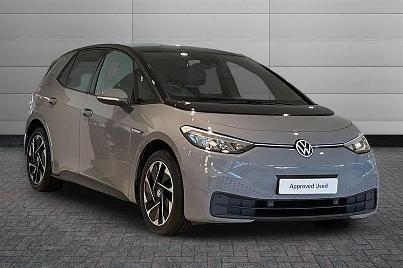 Used VW ID.3 Pure 110 kW (150 HP) 2021 Manganese grey with black roof Hatchback