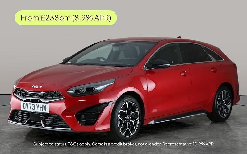 Red Used 2023 Kia ProCeed GT-Line Hatchback | £17,702 (Fair price) - Image 1/2