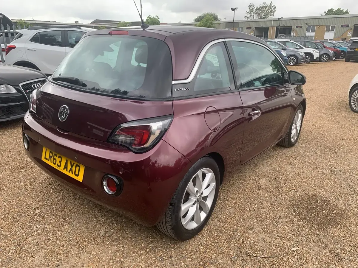 Used Vauxhall Adam Jam 87 HP (63 kW) 2013 Red Hatchback