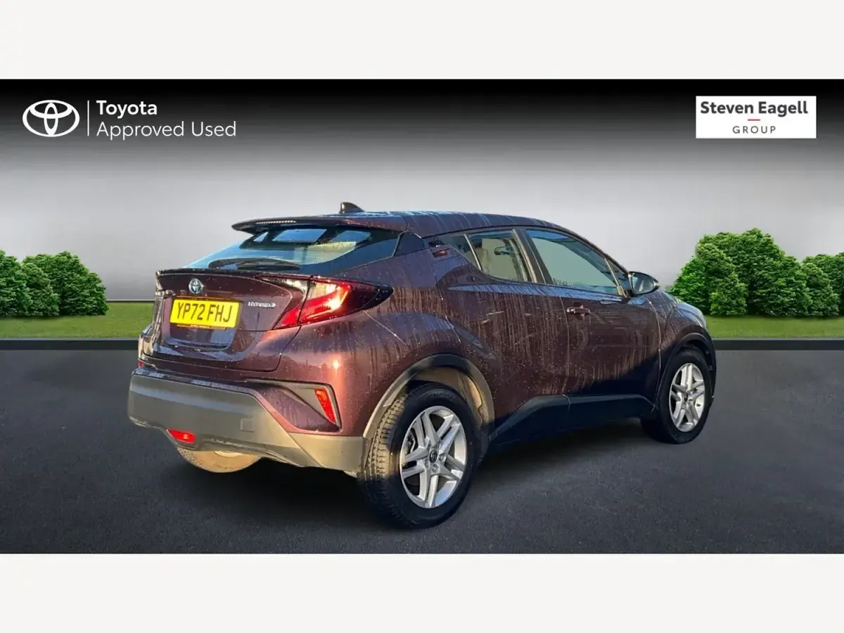 Używany Toyota C-HR 2022 Purpurowy SUV