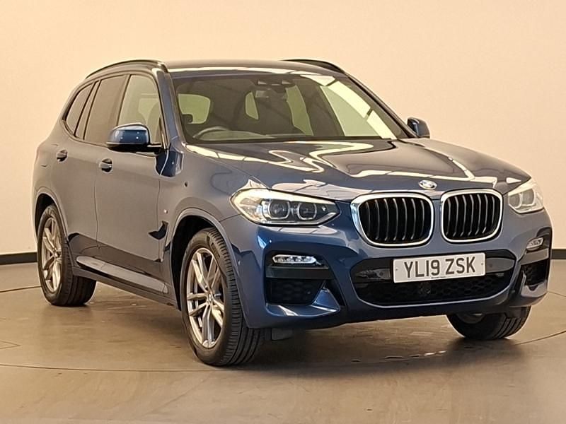 Used BMW X3 M Sport 190 HP (139 kW) 2019 Blue SUV