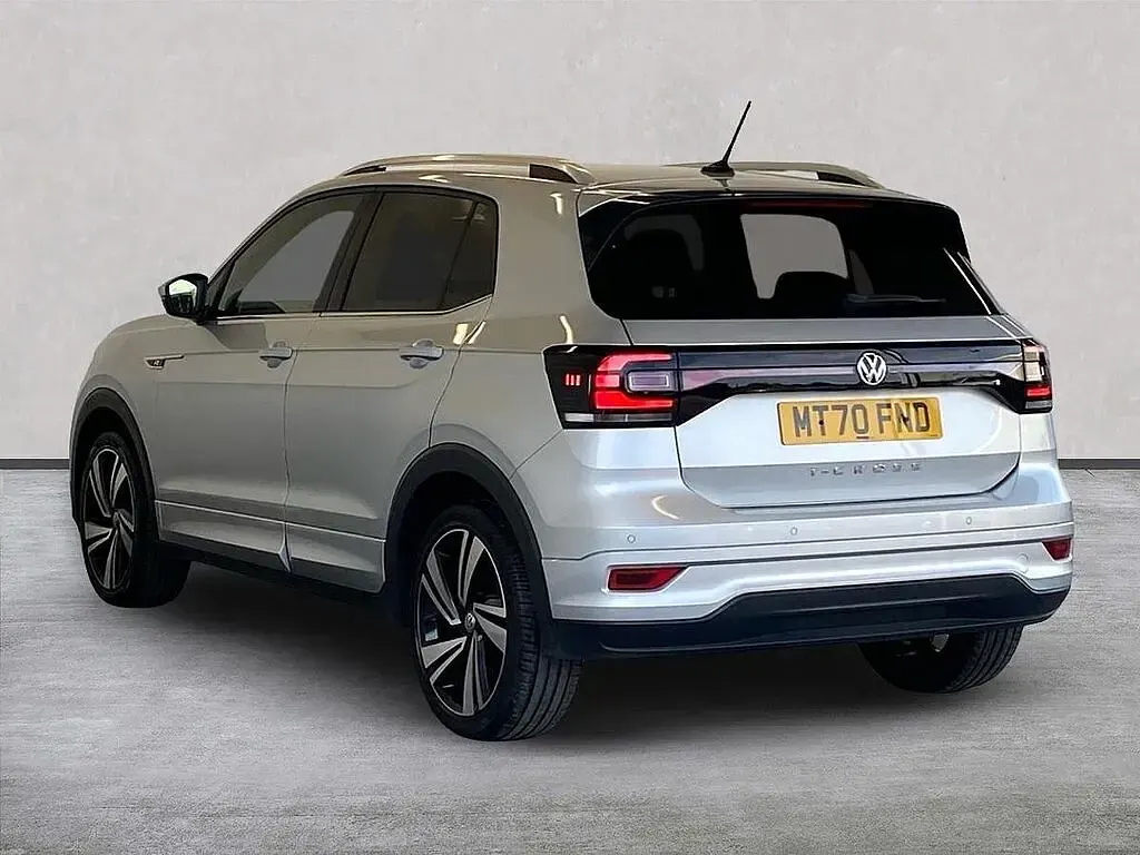 Used VW T-Cross R-line 115 HP (84 kW) 2020 Silver SUV