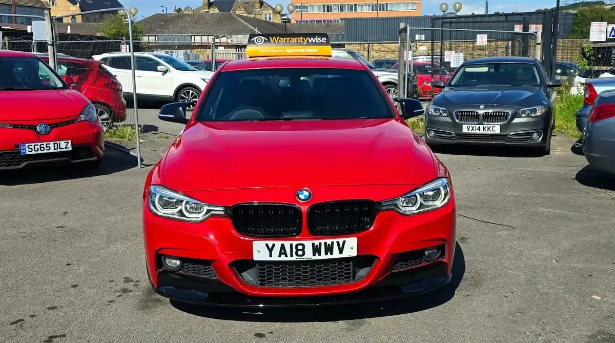 Used BMW 320 M Sport 2018 Red Sedan
