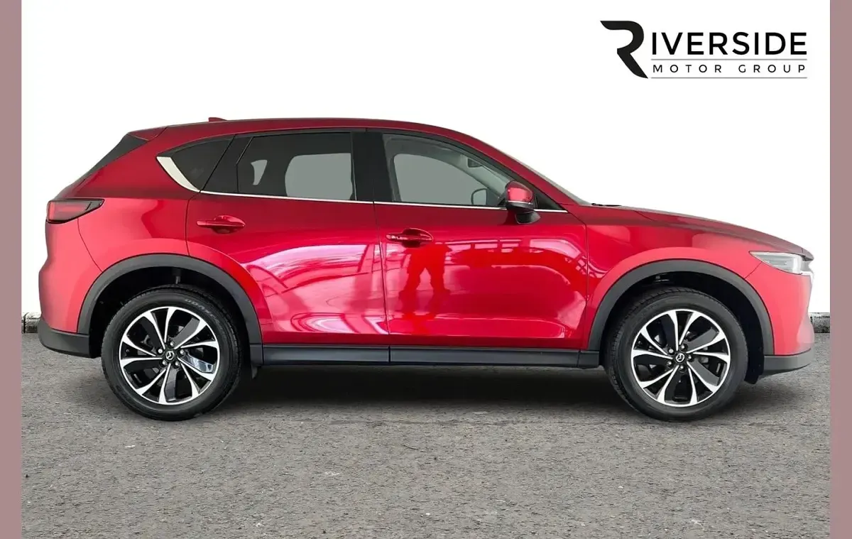 Begagnad Mazda CX-5 Exclusive-Line 165 HK (121 kW) 2024 Röd SUV