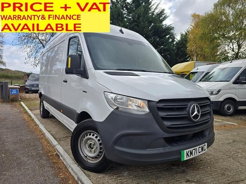 White Used 2021 Mercedes E-Sprinter Progressive Van | £10,990 - Image 1/4