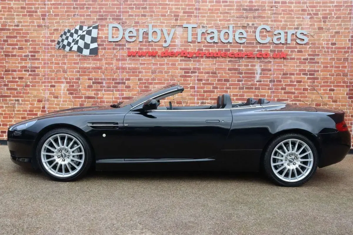 Used Aston Martin DB9 450 HP (330 kW) 2005 Black Cabriolet