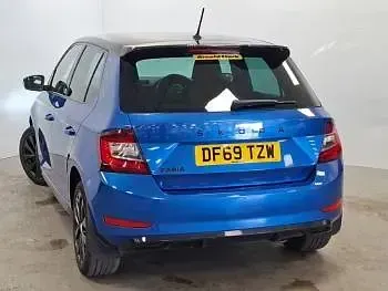 Used Skoda Fabia Monte Carlo 95 HP (69 kW) 2020 Blue Hatchback
