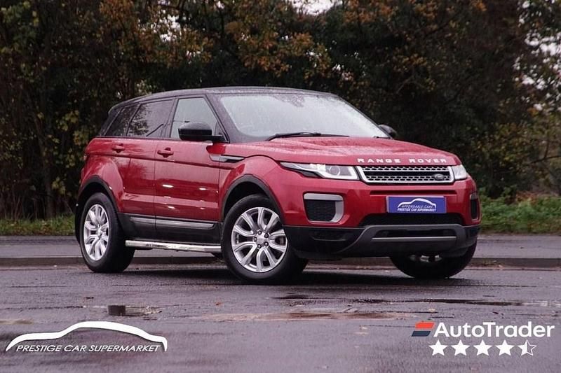 Red Used 2015 Land Rover Range Rover evoque SE Estate | £8,999 (Fair price) - Image 1/4