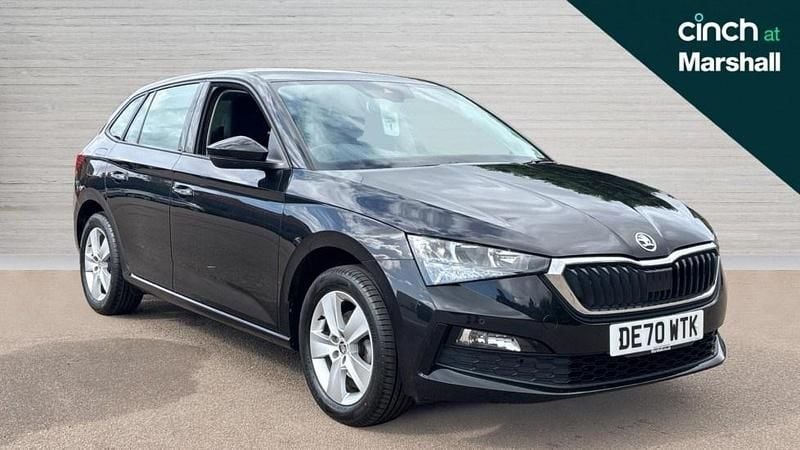 Black Used 2020 Skoda Scala SE Hatchback | £9,973 (Fair price) - Image 1/4